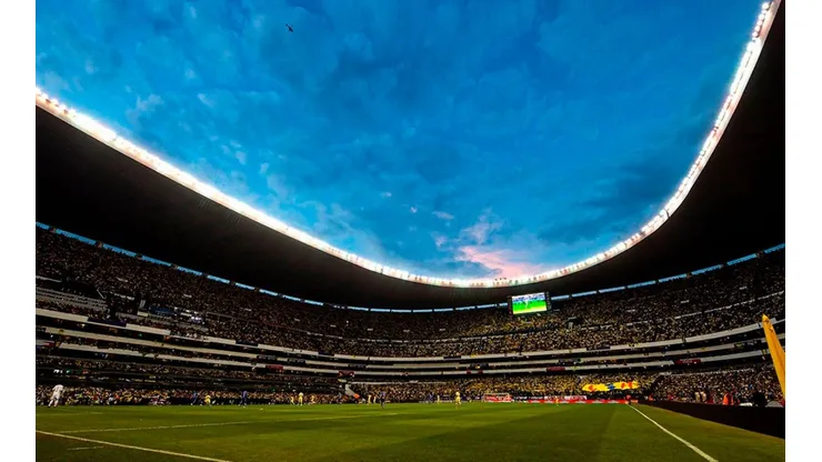 El Estadio Azteca está siendo remodelado con miras al Mundial de 2026. Foto: @EstadioAzteca
