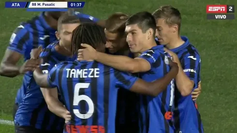 El rival ni tocó el balón: Atalanta sacó del medio y a los 88'' hizo el 1-0