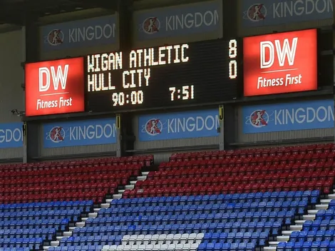 Paliza histórica en Inglaterra: Wigan no tuvo piedad y derrotó a Hull... ¡por 8-0!