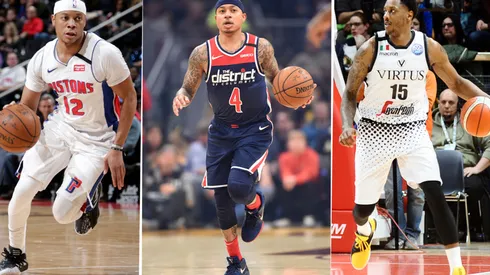 Tim Frazier, Isaiah Thomas y Mario Chalmers (Getty Images)