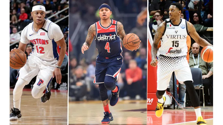 Tim Frazier, Isaiah Thomas y Mario Chalmers (Getty Images)