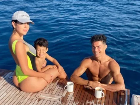 Foto en Instagram: Cristiano descansa junto a Georgina