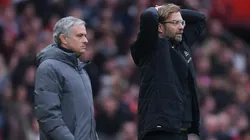Mourinho y Klopp, con los tapones de punta contra el Manchester City por el TAS