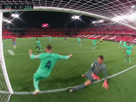 Video: la salvada de Sergio Ramos en la línea que puede valer un título