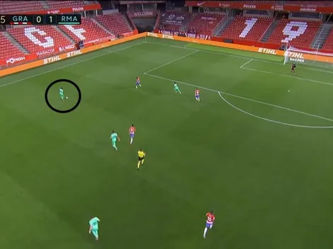 Golazo de Real Madrid: Mendy se proyectó y la metió desde un ángulo imposible