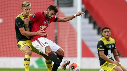 Southampton se lo empató en el último segundo al Manchester United