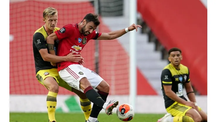 Southampton se lo empató en el último segundo al Manchester United