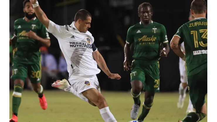 A pesar del gol de Chicharito, a Los Galaxy no les alcanzó contra el Portland