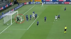 A Handanovic se le escapó la pelota de las manos y Belotti aprovechó