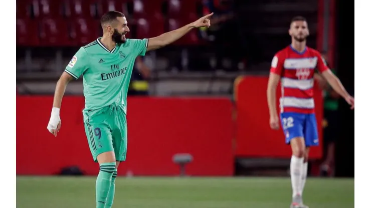 Karim Benzema marcó el segundo gol de Real Madrid.
