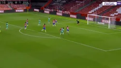 Siempre Benzema: enganchó, le pegó y clavó el 2-0 del Madrid ante Granada