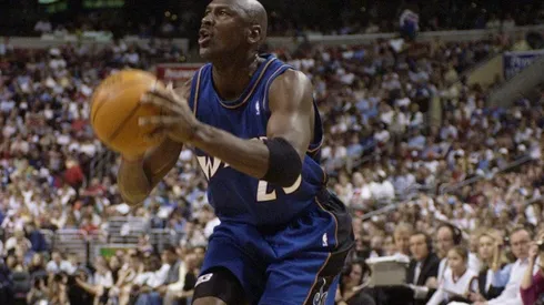 Michael Jordan en los Washington Wizards (Getty Images)