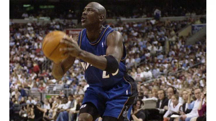 Michael Jordan en los Washington Wizards (Getty Images)