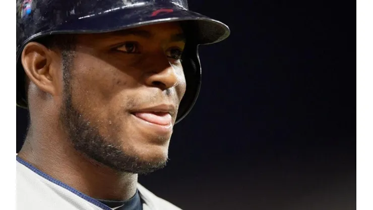 Yasiel Puig jugó la última temporada con los Indians (Getty Images)