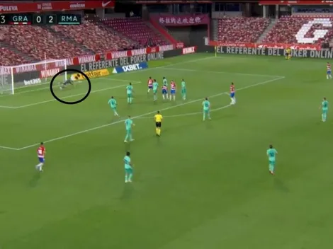 Lo de todos los partidos: enorme volada de Courtois para salvar a Real Madrid