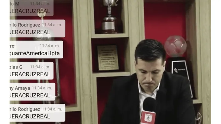 Presentaron al DT del América de Cali y ya es tendencia #FueraCruzReal