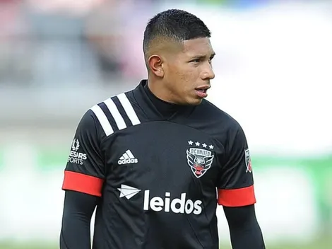 Debutó: Edison Flores jugó su primer partido con el DC United en la MLS