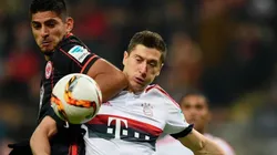 Zambrano jugó la Bundesliga cuando Lewa ya estaba en el Bayern.