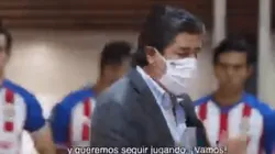 Desde adentro: así motiva Tena a sus juguadores