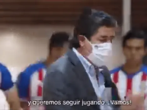 Desde adentro: así motiva Tena a sus juguadores