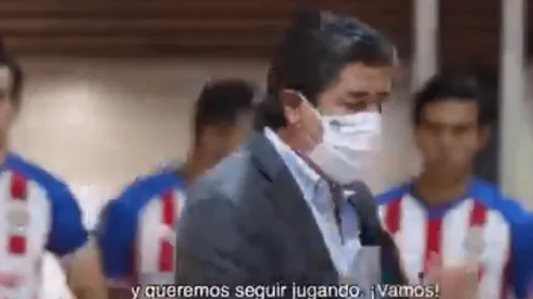 Desde adentro: así motiva Tena a sus juguadores