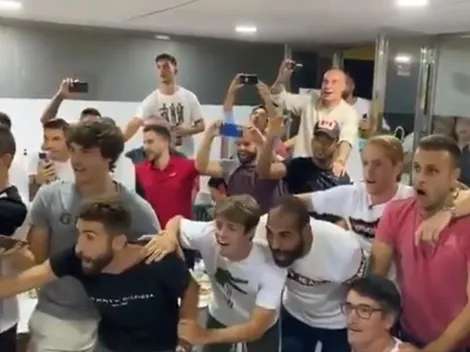 Video: el momento en el que los jugadores de Cádiz se enteraron del ascenso