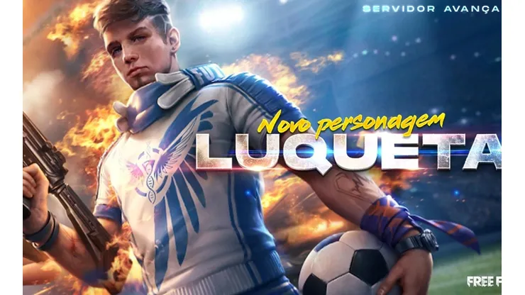 El nuevo personaje de Free Fire será ¡un futbolista brasileño!