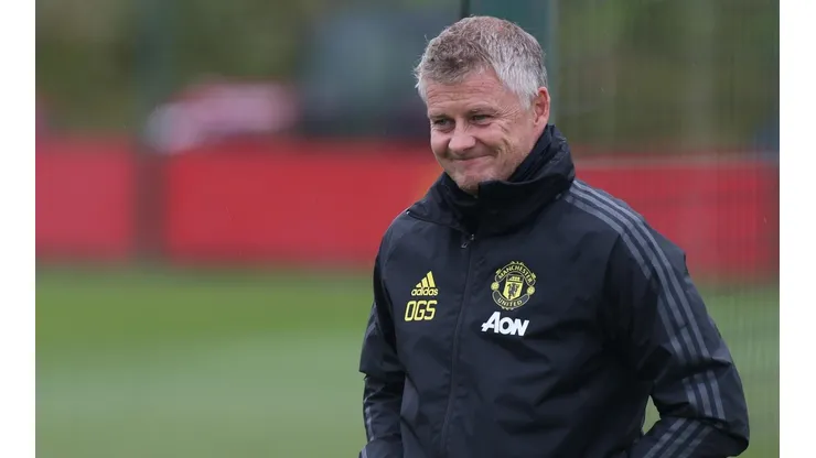 Ole Gunnar Solskjaer, director técnico de Manchester United.