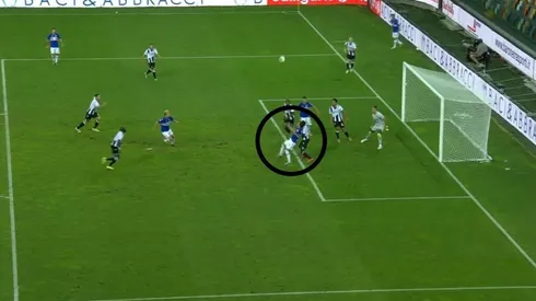 La chilena de Federico Bonazzoli.