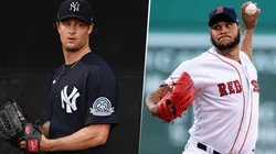 Gerrit Cole y Eduardo Rodríguez (Getty Images)