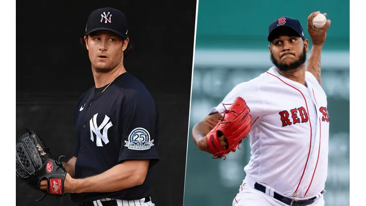 Gerrit Cole y Eduardo Rodríguez (Getty Images)