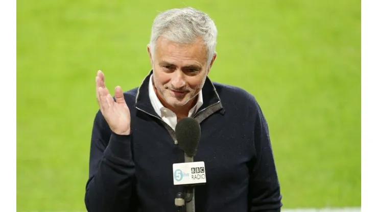 José Mourinho, fiel a su estilo.