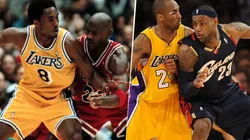 Kobe, Jordan y LeBron (Getty Images)