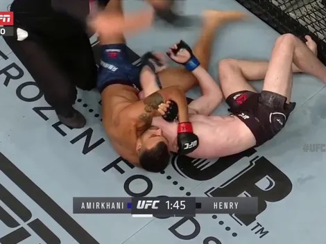 Terrorífica guillotina en la UFC251