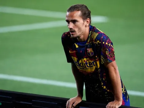 Lo que le faltaba a Griezmann: se lesionó y es duda con Barcelona