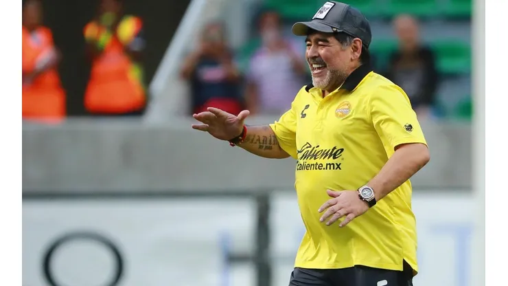 Diego Maradona en Dorados (Getty)