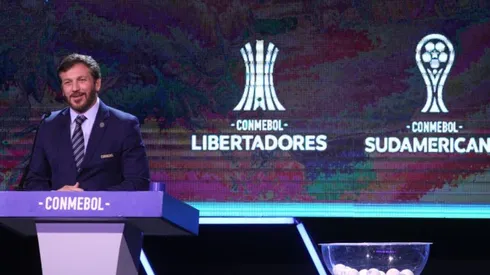 Alejandro Domínguez, presidente de la Conmebol. (Getty)