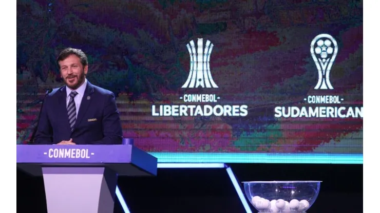 Alejandro Domínguez, presidente de la Conmebol. (Getty)