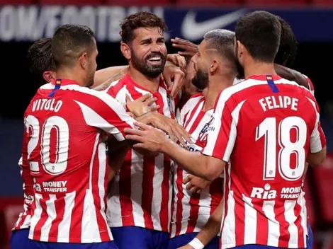 Le anularon dos goles y le expulsaron un jugador pero Atlético de Madrid ganó igual