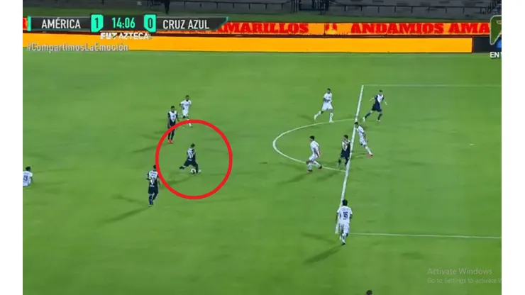 Golazo de Córdova. (Captura)