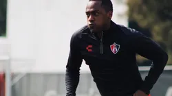 Renato Ibarra entrenándose en Atlas (@AtlasFC)