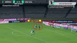 Relámpago de Cruz Azul que se lo da vuelta a América