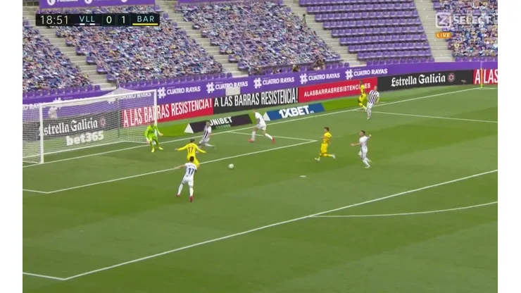 De no creer: Griezmann no logró terminar esta jugada en gol