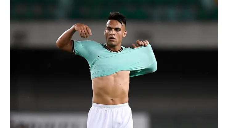 Foto de Lautaro Martínez, jugador de Inter.