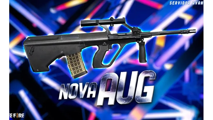 Garena anticipa la llegada de la AUG como nueva arma de Free Fire