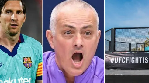 Messi, Mouriinho y la UFC son parte de la agenda de domingo. (Foto: Getty Images).