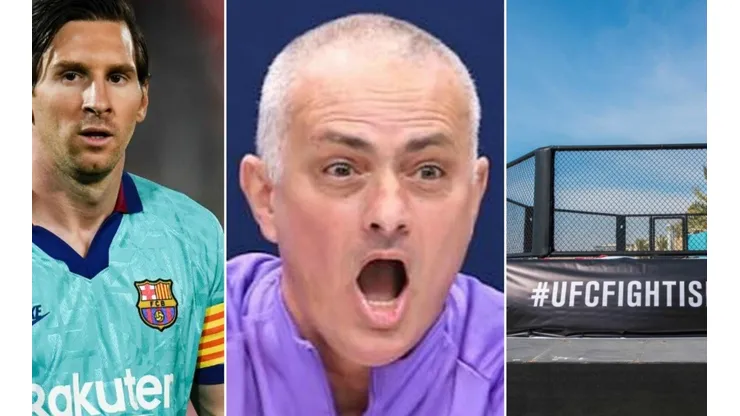 Messi, Mouriinho y la UFC son parte de la agenda de domingo. (Foto: Getty Images).