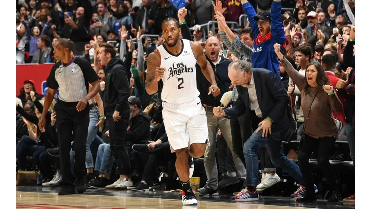 Kawhi Leonard en los Clippers (Getty)