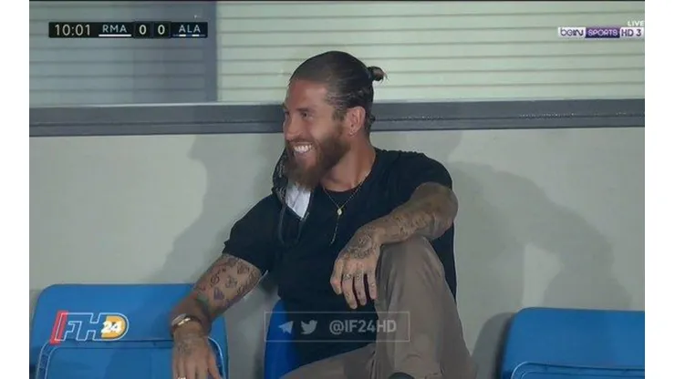 Video: la reacción de Sergio Ramos al nuevo penal que le dieron al Madrid