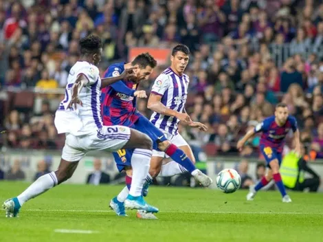 Qué canal transmite Valladolid vs. Barcelona por La Liga